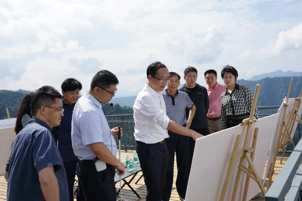 省九州酷游集团外部董事调研峨眉山太阳谷文旅康养项目